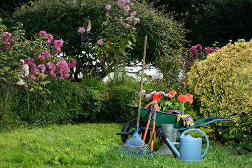 Professional gardeners working in Hampstead