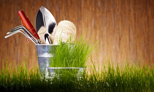 Tools and supplies for gardening in Canonbury