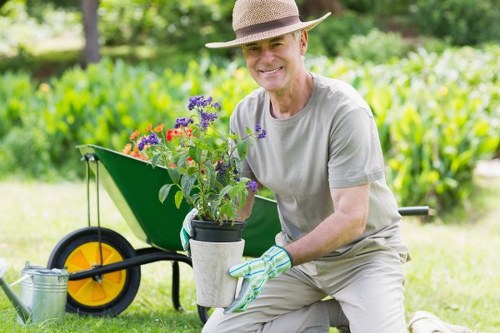 Gardeners Selsdon team working on a local garden