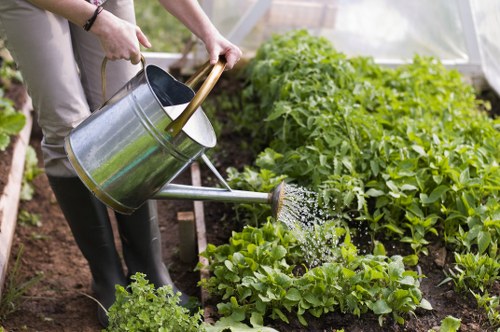 Urban garden design by Canary Wharf gardeners